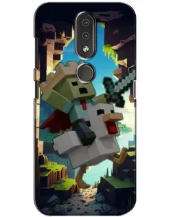 Чохол для Nokia 4.2 з картинкою «Стів та гусь»