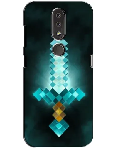 Чохол для Nokia 4.2 з картинкою «Алмазний меч неон» Чохол для Nokia 4.2 з картинкою «Алмазний меч неон»