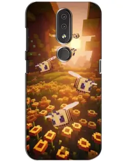 Чохол для Nokia 4.2 з картинкою «Поле соняшників»