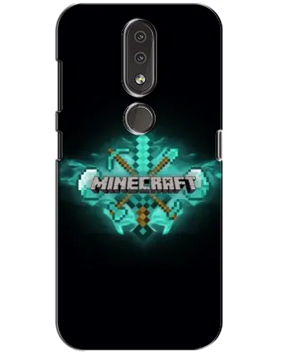 Чохол для Nokia 4.2 з картинкою «Minecraft Diamond лого» Чохол для Nokia 4.2 з картинкою «Minecraft Diamond лого»