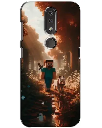 Чохол для Nokia 4.2 з картинкою «Стів у лісі» Чохол для Nokia 4.2 з картинкою «Стів у лісі»