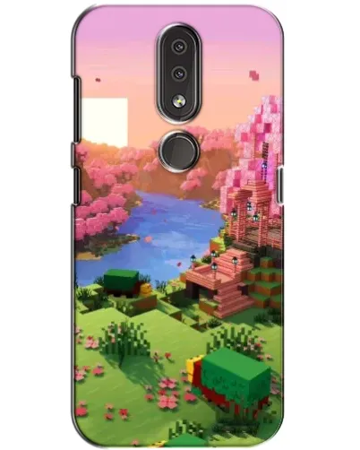 Чохол для Nokia 4.2 з картинкою «Рожеве дерево Minecraft» Чохол для Nokia 4.2 з картинкою «Рожеве дерево Minecraft»