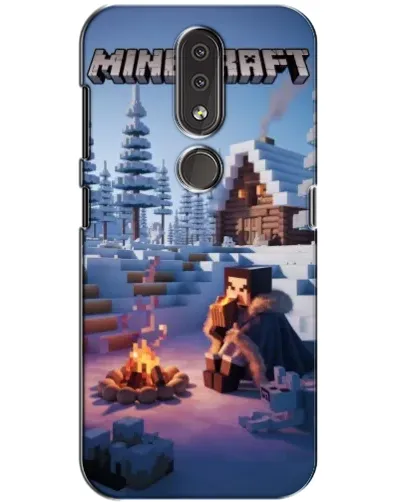 Чохол для Nokia 4.2 з картинкою «Зимовий Minecraft» Чохол для Nokia 4.2 з картинкою «Зимовий Minecraft»