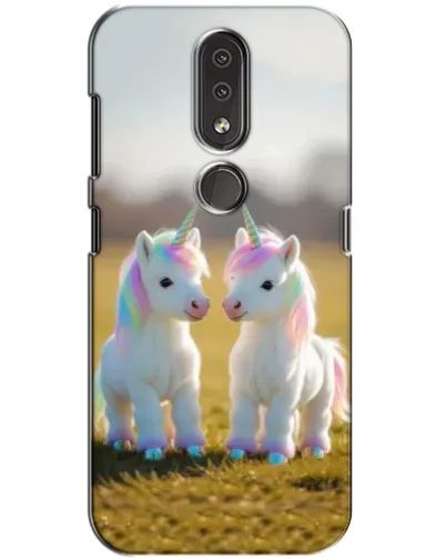 Чохол для Nokia 4.2 з картинкою «Пара єдинорогів» Чохол для Nokia 4.2 з картинкою «Пара єдинорогів»