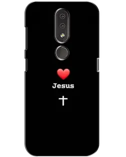 Чохол для Nokia 4.2 з картинкою «Серце - Jesus» Чохол для Nokia 4.2 з картинкою «Серце - Jesus»