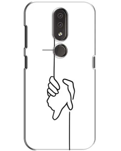 Чохол для Nokia 4.2 з картинкою «Рука тримає»