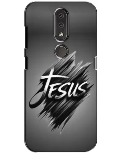 Чохол для Nokia 4.2 з картинкою «Напис Jesus Graffiti»