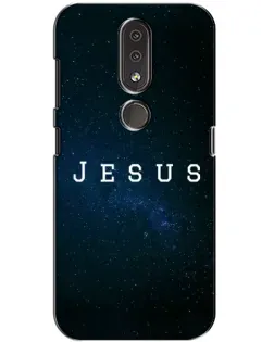 Чохол для Nokia 4.2 з картинкою «Зоряне небо Jesus»