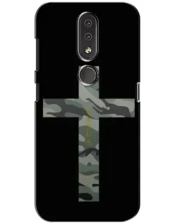 Чохол для Nokia 4.2 з картинкою «Мілітарі Хрест»