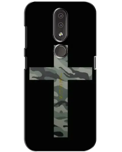 Чохол для Nokia 4.2 з картинкою «Мілітарі Хрест»