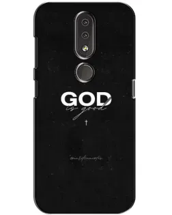 Чохол для Nokia 4.2 з картинкою «GOD — Бог над усім»