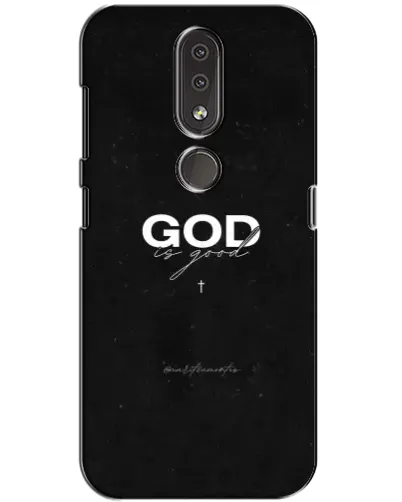 Чохол для Nokia 4.2 з картинкою «GOD — Бог над усім»