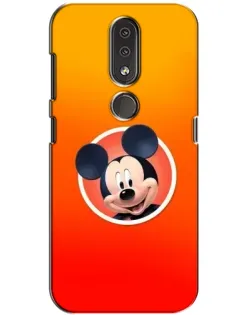 Чохол для Nokia 4.2 з картинкою «Mickey в колі»