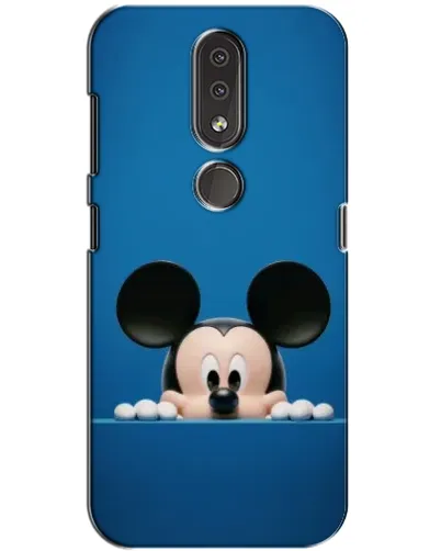 Чохол для Nokia 4.2 з картинкою «Міккі виглядає» Чохол для Nokia 4.2 з картинкою «Міккі виглядає»