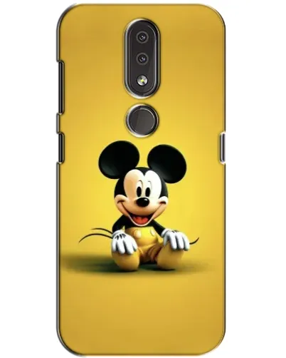 Чохол для Nokia 4.2 з картинкою «Міккі на жовтому» Чохол для Nokia 4.2 з картинкою «Міккі на жовтому»