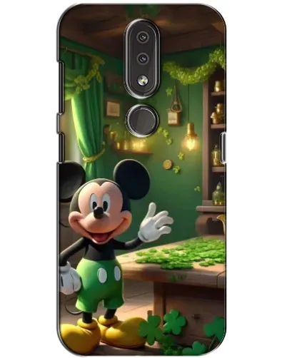 Чохол для Nokia 4.2 з картинкою «Міккі в майстерні» Чохол для Nokia 4.2 з картинкою «Міккі в майстерні»