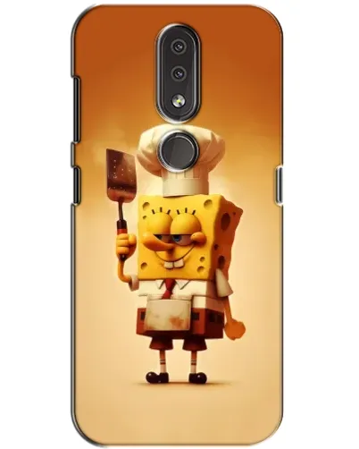 Чохол для Nokia 4.2 з картинкою «Губка Боб кухар»