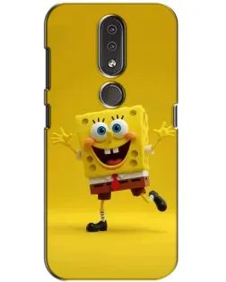 Чохол для Nokia 4.2 з картинкою «Позитивний Губка Боб»