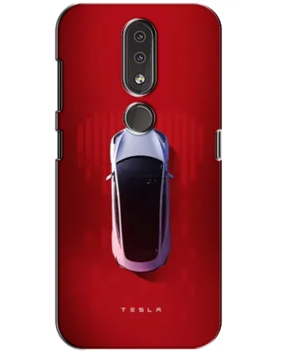 Чохол для Nokia 4.2 з картинкою «Tesla Top View»