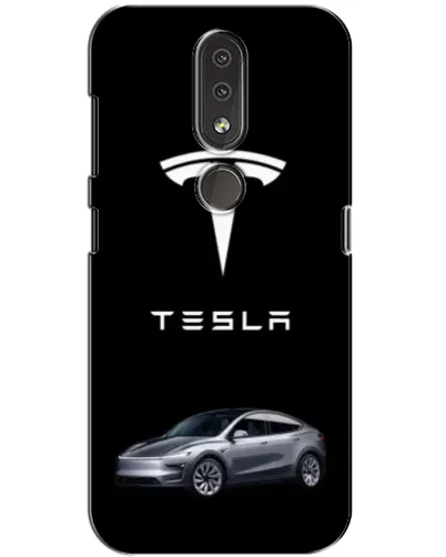 Чохол для Nokia 4.2 з картинкою «Tesla Model Y»