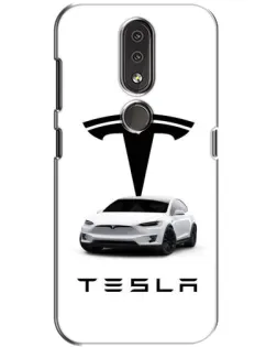 Чохол для Nokia 4.2 з картинкою «Tesla White Style»