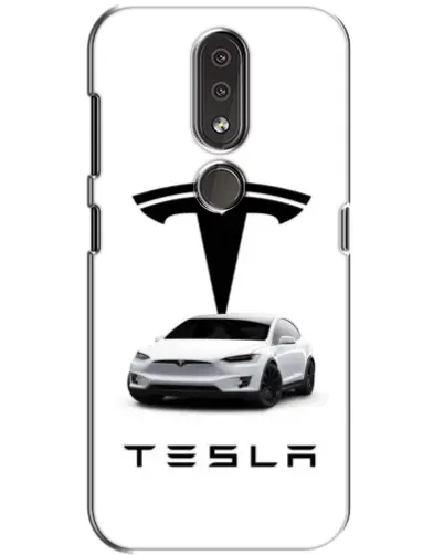 Чохол для Nokia 4.2 з картинкою «Tesla White Style»