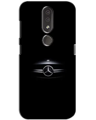 Чохол для Nokia 4.2 з картинкою «Mercedes — абстрактні лінії»