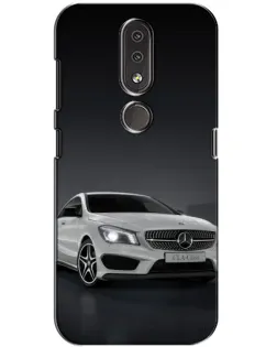 Чохол для Nokia 4.2 з картинкою «Mercedes AMG GT Silver»