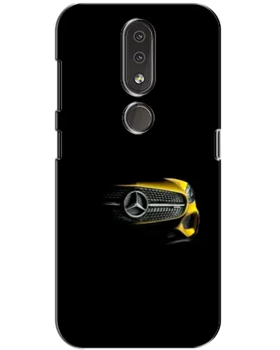 Чохол для Nokia 4.2 з картинкою «Mercedes — ретро стиль»