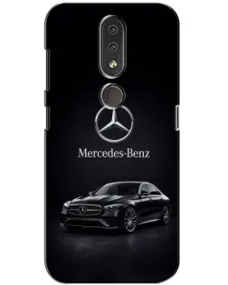 Чохол для Nokia 4.2 з картинкою «Mercedes — решітка радіатора»