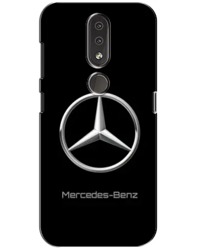 Чохол для Nokia 4.2 з картинкою «Mercedes Silver Logo»