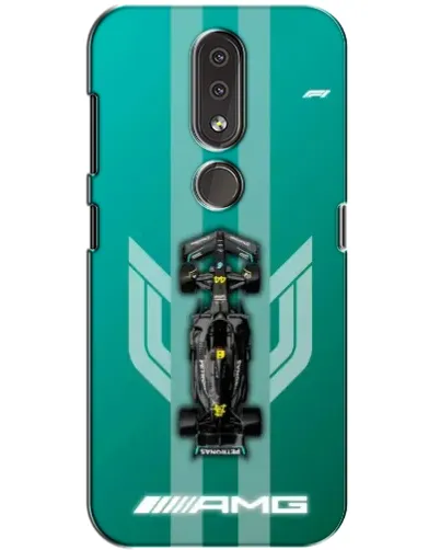 Чохол для Nokia 4.2 з картинкою «Mercedes AMG Petronas»