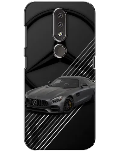 Чохол для Nokia 4.2 з картинкою «Mercedes AMG — графіка»