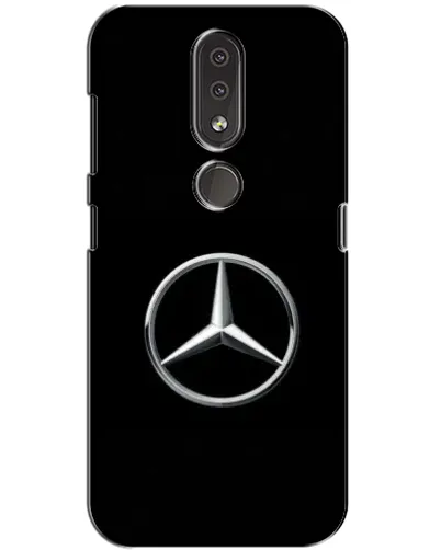 Чохол для Nokia 4.2 з картинкою «Mercedes класичний лого»