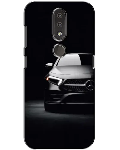 Чохол для Nokia 4.2 з картинкою «Світло фар Mercedes»