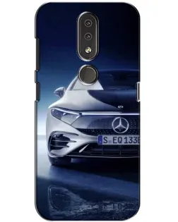 Чохол для Nokia 4.2 з картинкою «Mercedes EQ — майбутнє»