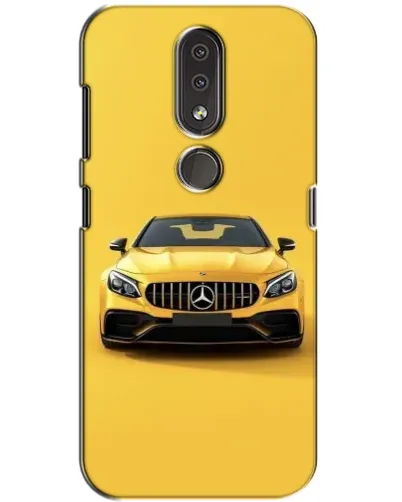 Чохол для Nokia 4.2 з картинкою «Жовтий Mercedes GT»