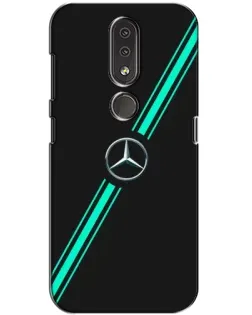 Чохол для Nokia 4.2 з картинкою «Спортивні лінії Mercedes»