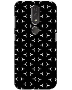 Чохол для Nokia 4.2 з картинкою «Mercedes паттерн зірок»
