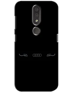Чохол для Nokia 4.2 з картинкою «Audi — світловий підпис»