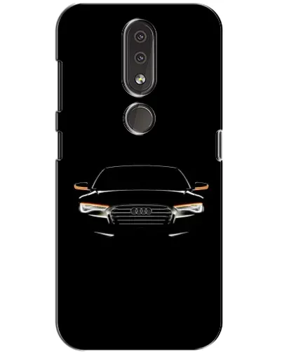 Чохол для Nokia 4.2 з картинкою «Audi — нічний контур»