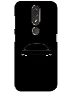 Чохол для Nokia 4.2 з картинкою «Погляд Audi у темряві»