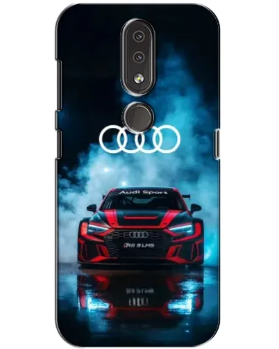 Чохол для Nokia 4.2 з картинкою «Audi Sport — неон»