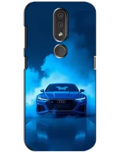 Чохол для Nokia 4.2 з картинкою «Audi — блакитна енергія»