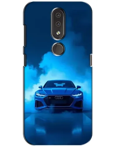 Чохол для Nokia 4.2 з картинкою «Audi — блакитна енергія»