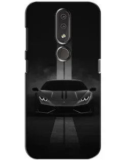 Чохол для Nokia 4.2 з картинкою «Lamborghini симетрія доріг»