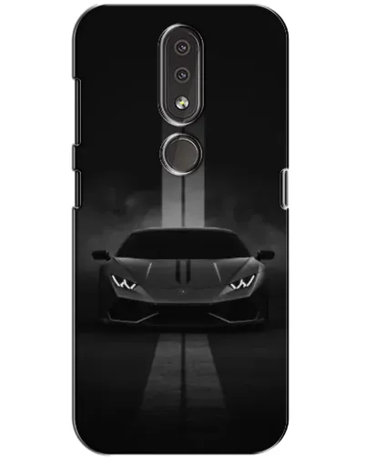 Чохол для Nokia 4.2 з картинкою «Lamborghini симетрія доріг»