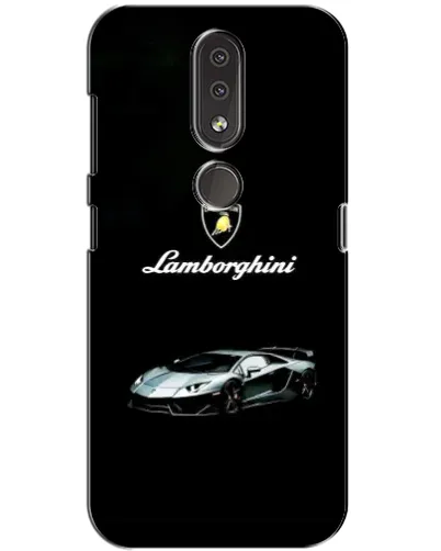 Чохол для Nokia 4.2 з картинкою «Логотип Lamborghini класика»