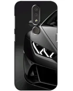 Чохол для Nokia 4.2 з картинкою «Lamborghini фари деталізація»