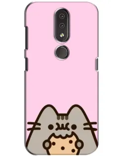 Чохол для Nokia 4.2 з картинкою «Pusheen та печиво» Чохол для Nokia 4.2 з картинкою «Pusheen та печиво»